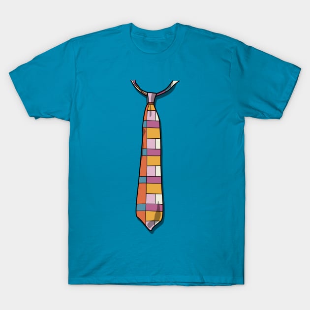 Faux Tie T-Shirt – Look Dapper, Feel Comfortable No 2 T-Shirt by Fun Funky Designs